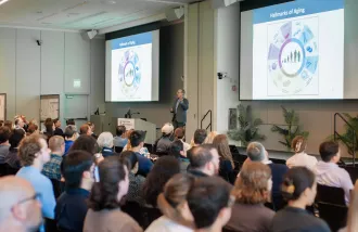 At the Knight Initiative's Spring 2026 Symposium, Nir Barzilai and colleagues are studying hundreds of centenarian families to understand how they remain resilient past the age of 100.